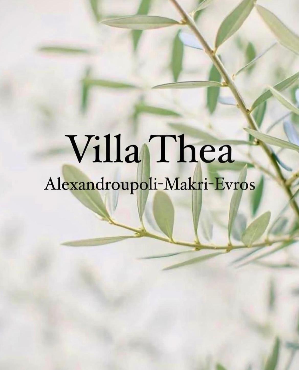 Villa Thea Nea Nea Makri Zewnętrze zdjęcie
